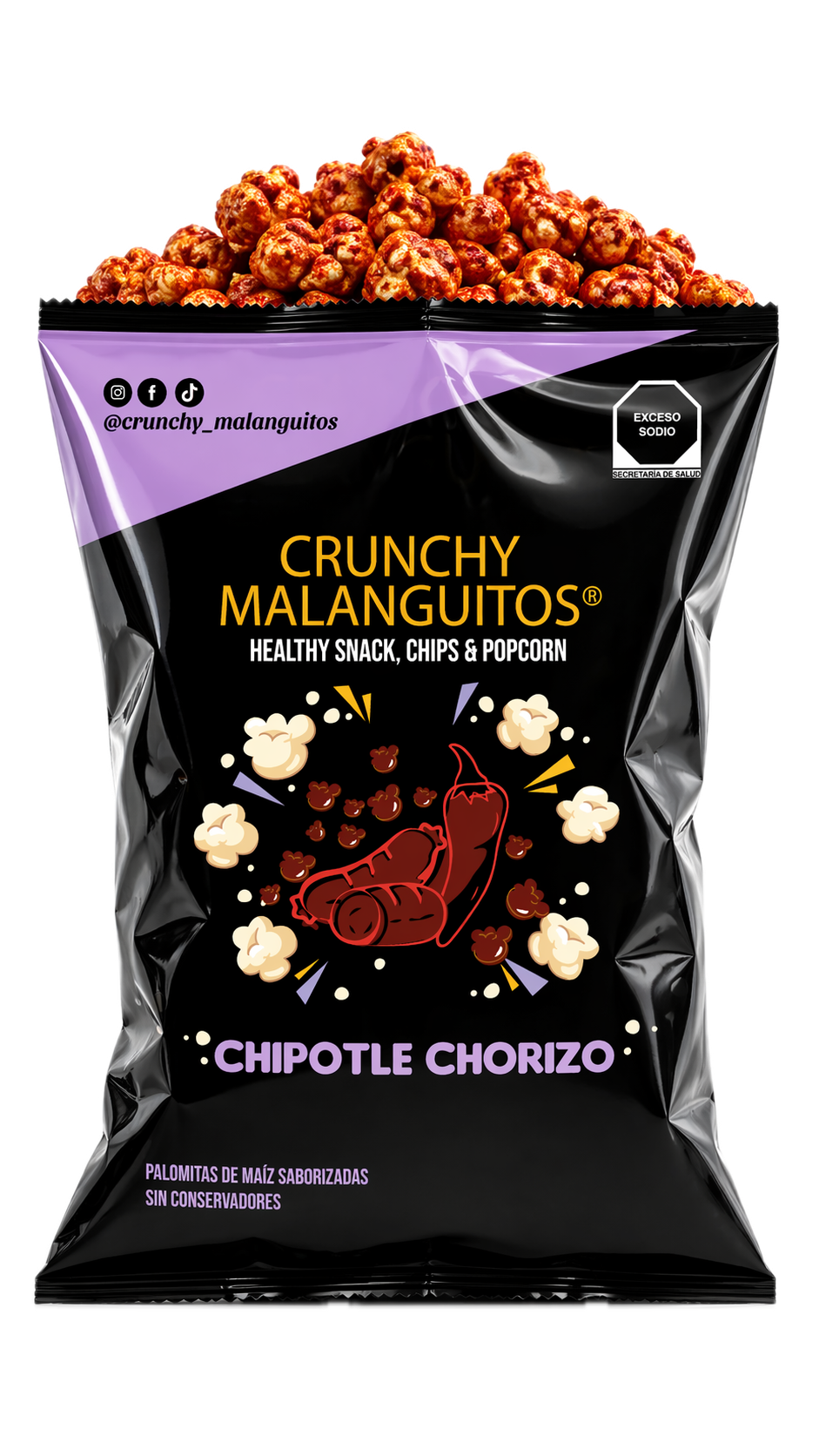 Crunchy Popcorn Caramelo